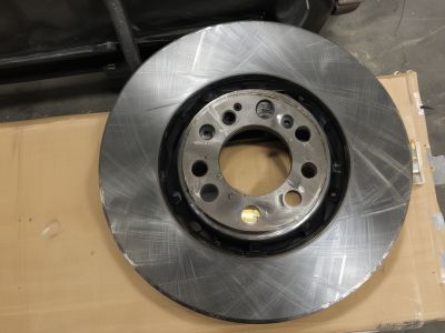 Brake rotor service and resurfacing work examples