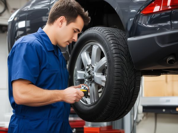 Professional brake service process showing diagnostic equipment and quality control